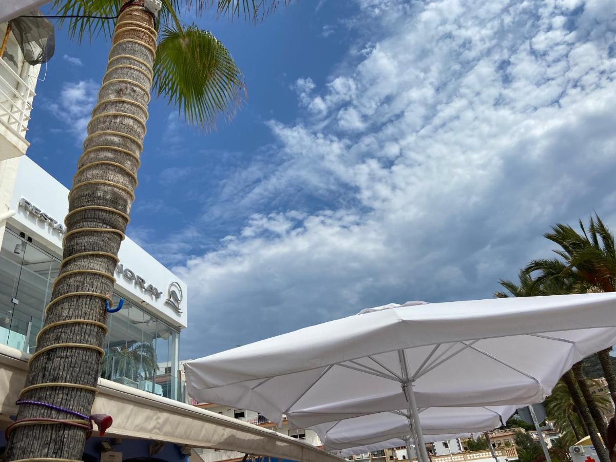 Javea Au Port Vue Mer Devant La Plage Grand Appartement Terrasse Clim Et Wifi Esterno foto
